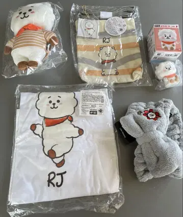 2022 BT21 해피 백 RJ 미니백 봉제 인형 T셔츠