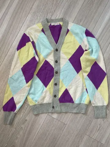 SEETT&CHARTERS GEELONG LAMBS 아가일 가디건