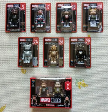 MARVEL STUDIOS BE@RBRICK 1번 복권 매버릭