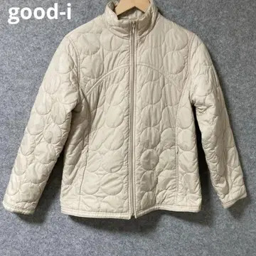 good-i 베이지 퀼팅 자켓