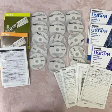 USCPA 시험 대책 교재 세트 2019년판