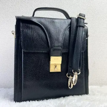 BALLY 이탈리아제 가죽백 올드 숄더백 2way 블랙