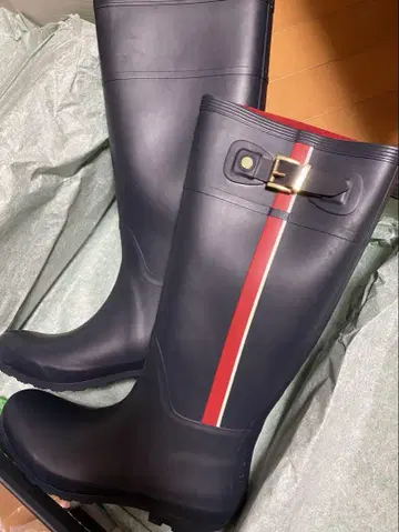 레인부츠 장화 25cm 24.5cm 8m 여성용 타미힐피거