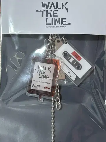 ENHYPEN WALK THE LINE 키링 수혈 팩