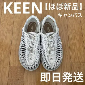 [ 거의 새상품 ] KEEN 캔버스 스니커즈 25.5cm