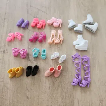 인형용 신발 세트 바비 인형