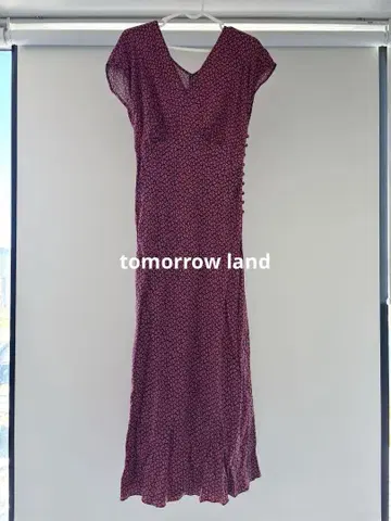 tomorrow land 맥시 길이 원피스