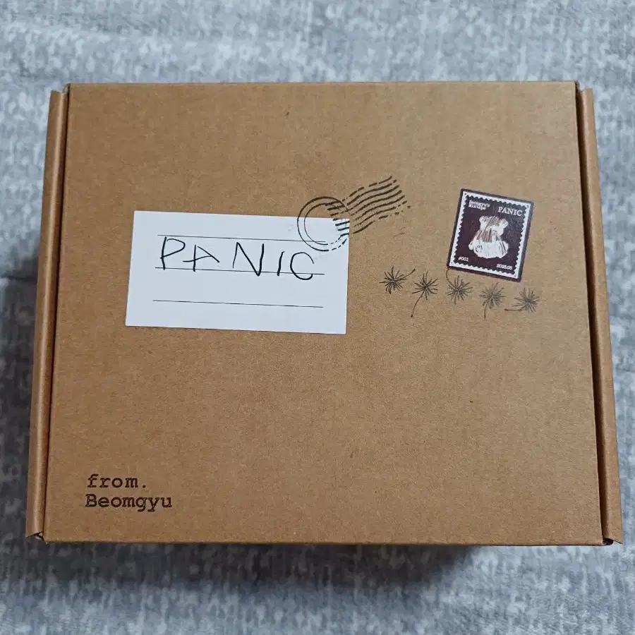 TXT beomgyu Panic album