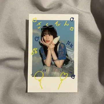 NOGI CAFE 카와사키 벚꽃 금 사야 폴라로이드풍 스티커