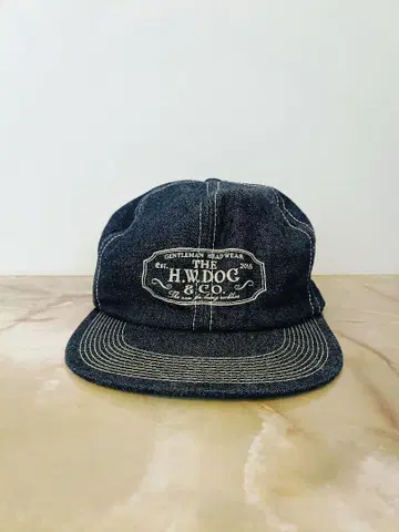 H.W.DOG & CO. 데님 캡