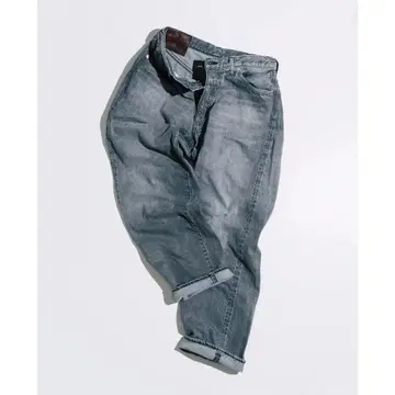 미사용 하자품 KAPTAIN SUNSHINE 5P Zipper Denim