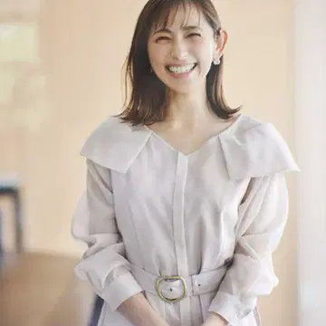CELFORD 시어 셔츠 원피스 시스루 미야자키 루이