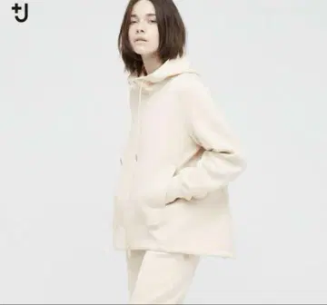 유니클로 +J 드라이 후드 맨투맨 M 질 샌더