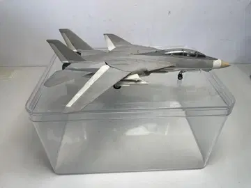 F-14 톰캣 전투기 모형 완성품 26cm 박스 포함 현 상태품