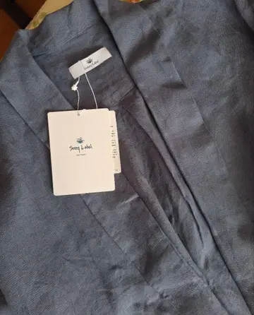 택 포함! Sonny Label 린넨 숄카라 가운
