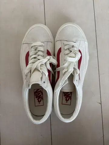 VANS Style 36 marshmallow/red