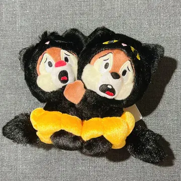 디즈니 스토어 칩앤데일 봉제 인형 키링 디즈니 할로윈