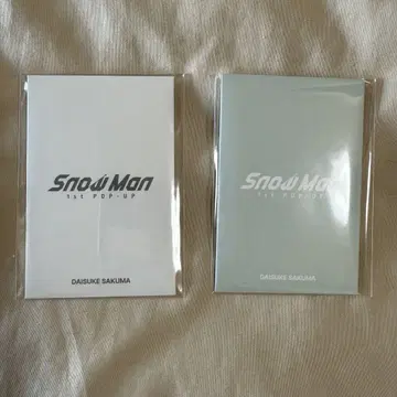 Snow Man 1st POPUP 포토 카드 사쿠마 다이스케