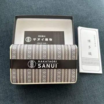 하카타 오리 명함 케이스 sanui