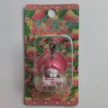 지역 한정 키티 야마나시 한정 복숭아 2004 지퍼 마스코트
