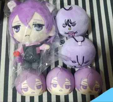 쿠로코의 농구 무라사키바라 인형 배지 난자 만주 블랙