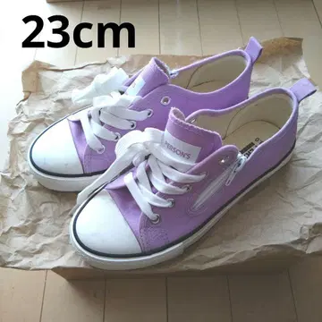 PERSON'S 라벤더 컬러 스니커즈 23cm [ 미사용 ]