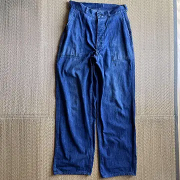 40S 빈티지 US NAVY 데님 팬츠