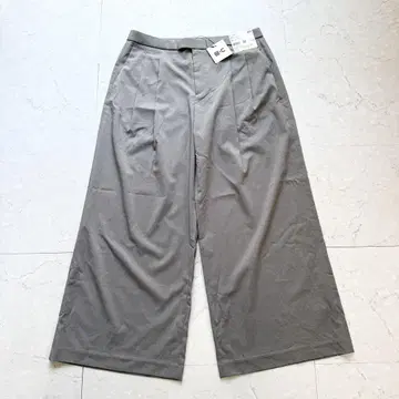 새상품 UNIQLO C 칸도우 턱 와이드 팬츠 XXL 그레이 택 포함