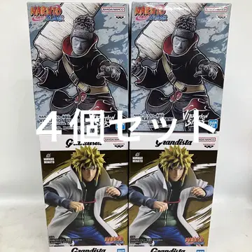 HF9036 미개봉 NARUTO 돌풍전 피규어 4개
