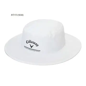 캘러웨이 골프 베이직 UV 햇 25 JM 화이트 프리