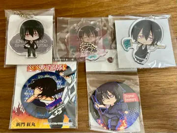 소울이터 신몬 베니마루 캔뱃지 아크릴 키링 세트