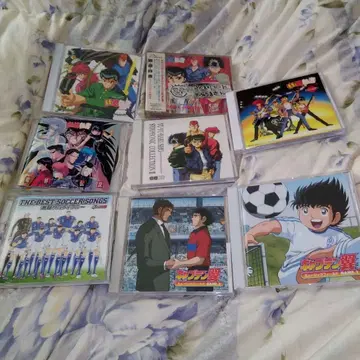 유유백서 & 캡틴 츠바사 사운드트랙 8장 세트