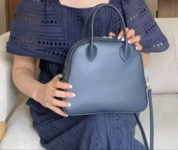 MAISON CANAU 메종카나우 라운드 보스턴 백 사토 카나코
