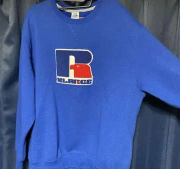 XLARGE 맨투맨 트레이닝복 자수 로고 파랑
