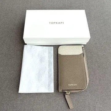 탑카피 바이컬러 가죽 프래그먼트 케이스