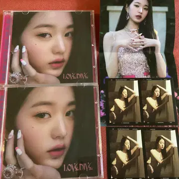 원영 5점 IVE LOVE DIVE jewel 트레이딩 카드 앨범