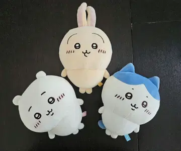 치이카와 (먼작귀) 말랑말랑 봉제 인형 S 사이즈 3점 세트