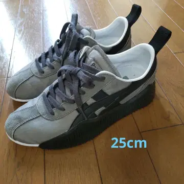 오니츠카타이거 스니커즈 아크로몬토 그레이 25cm