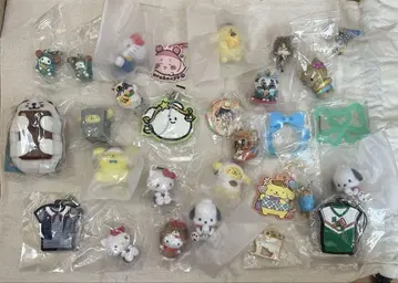 가챠가챠 묶음 판매 산리오, 치이카와 (먼작귀), 코난, 기타 총 29점