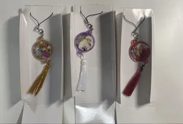 이누야샤 태슬 키링 셋쇼마루 이누야샤 칠보
