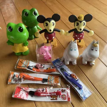 캐릭터 완구 세트 6체