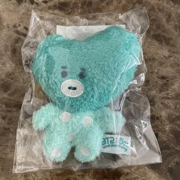 bts bt21 레인보우 마스코트 타타 훼미리마트 그린