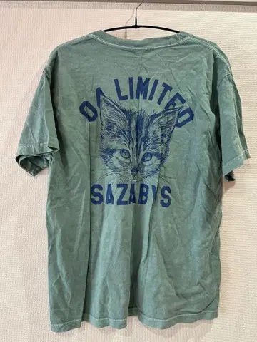 04 Limited Sazabys CAT 티셔츠 M 사이즈