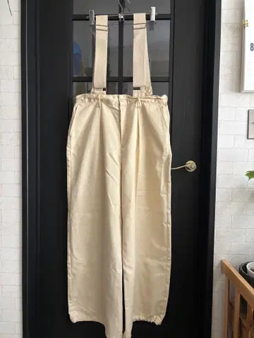 니코앤드 misayo님 서스펜더 부착 턱 와이드 팬츠