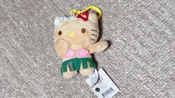 하와이 봉제 인형 2체와 하와이 백 세트