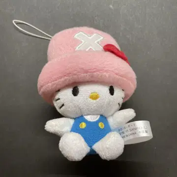 ONE PIECE 원피스 x 헬로키티 콜라보 봉제 인형 쿠션 초파