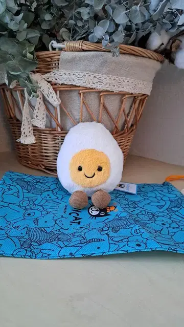 제리캣 정품 새상품 jellycat 삶은 달걀