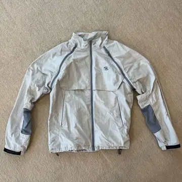 SAN SAN GEAR 풀 지퍼 자켓 라이트 그레이