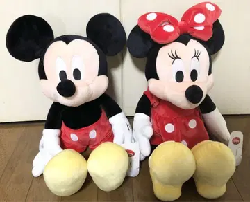 미키 미니 봉제 인형 2체 세트 약 50cm
