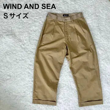 새상품급 WIND AND SEA 윈드앤씨 팬츠 tuck trousers
